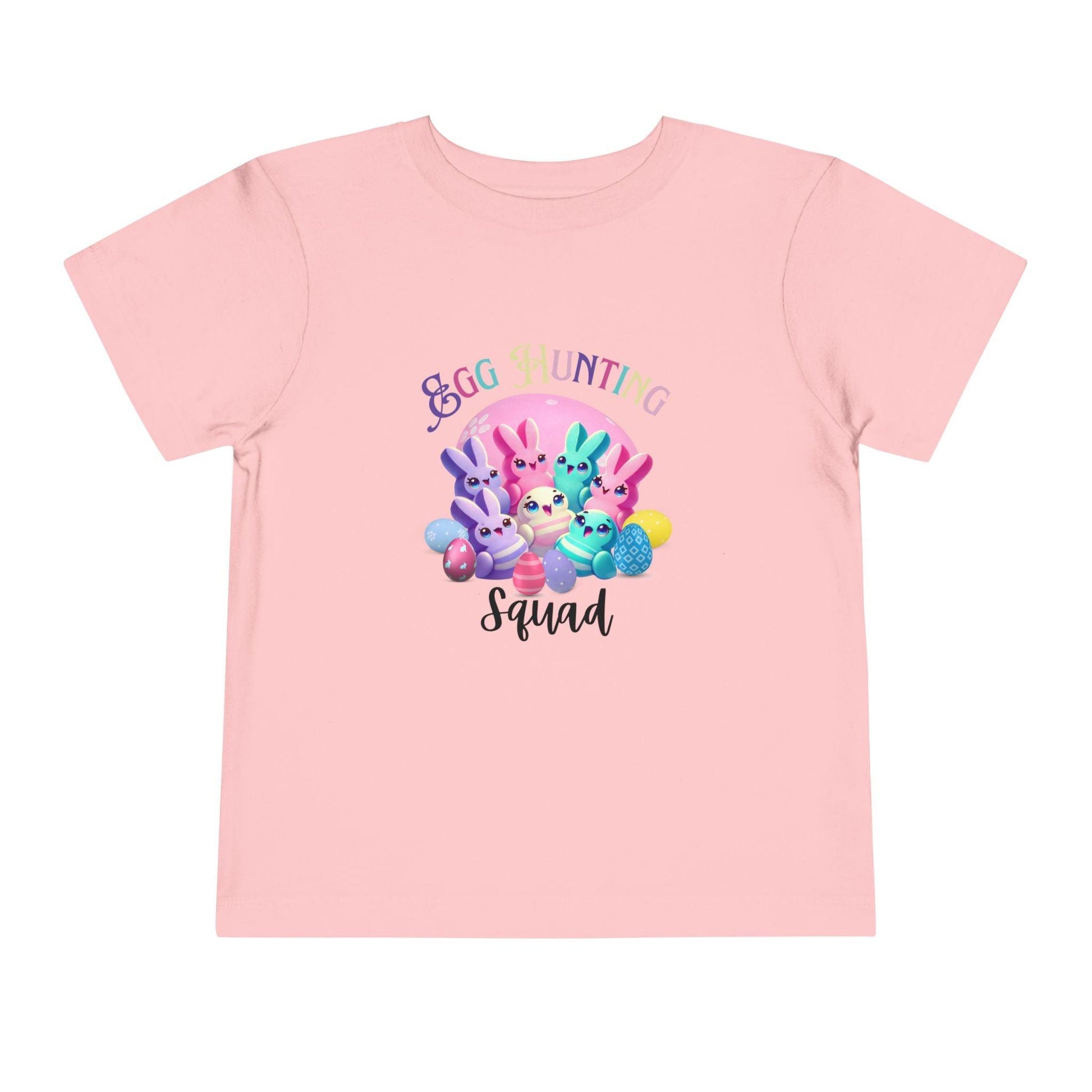 Egg Hunting Squad Toddler Tee - 🐣🐰 Hop into Easter Fun! 🐰🐣 - Whippie's