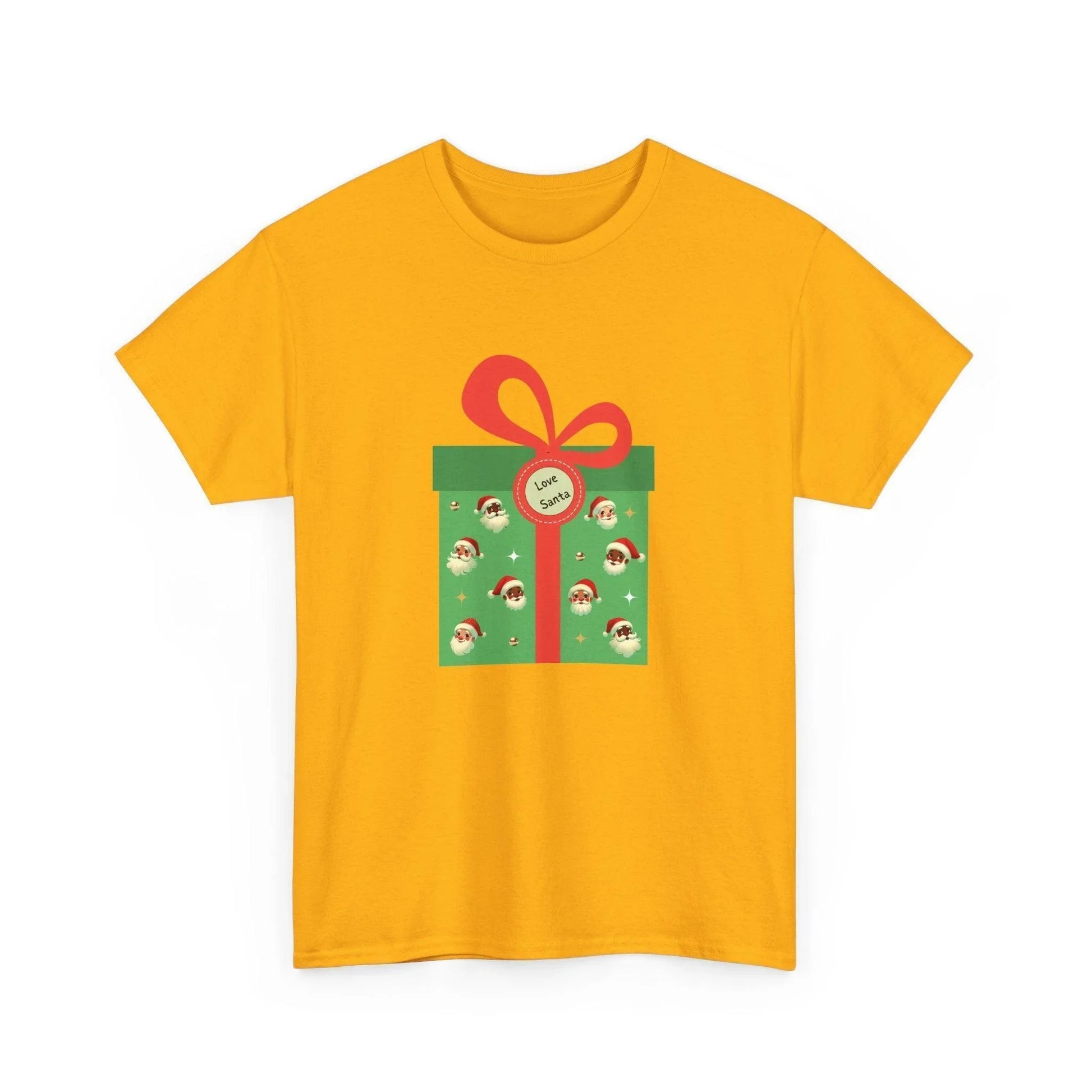 Love Santa Present 🎅 Unisex Heavy Cotton™ Tee! - Whippie's