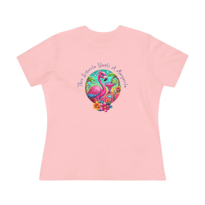This Señorita Wants a Margarita - Women's Cotton Tee 🦩🍹 - Whippie's