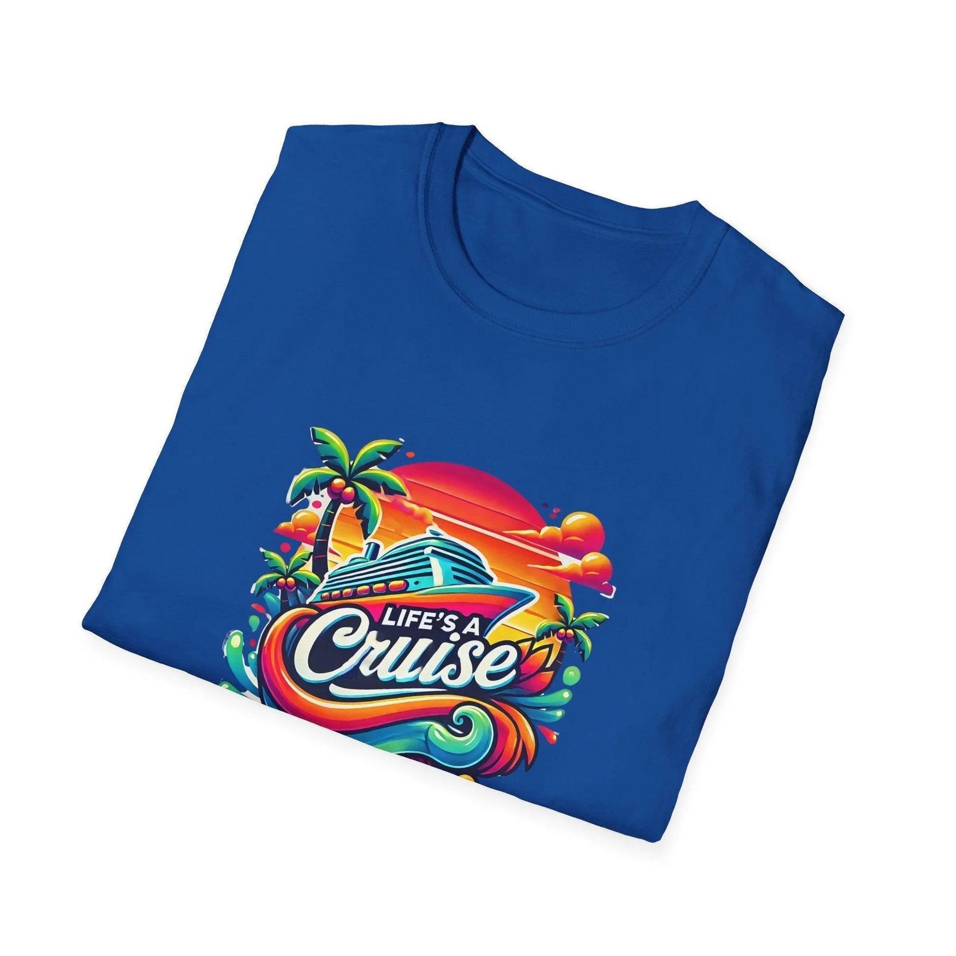 Life's a Cruise 🌊☀️🚢🌴 Unisex Tee - Whippie's