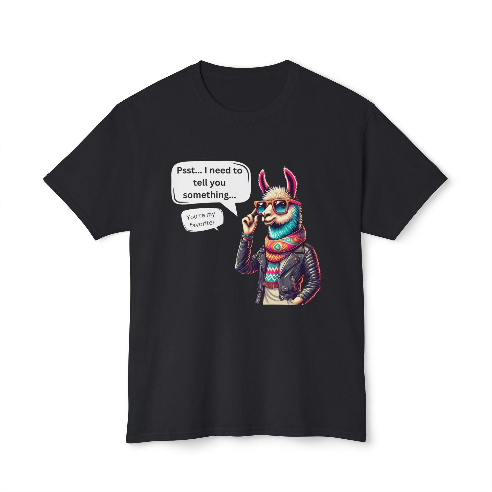 Psst... You're My Favorite! Unisex HD Cotton T-Shirt - Who's Really Their Favorite? 😉 - Whippie's