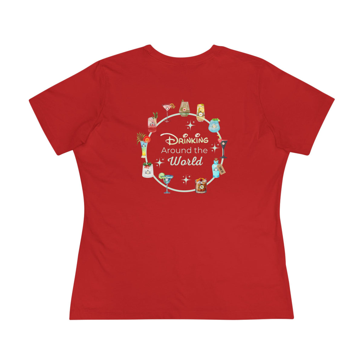Polka Dot Mouse Cocktail Shirt - Too Many Cocktails!