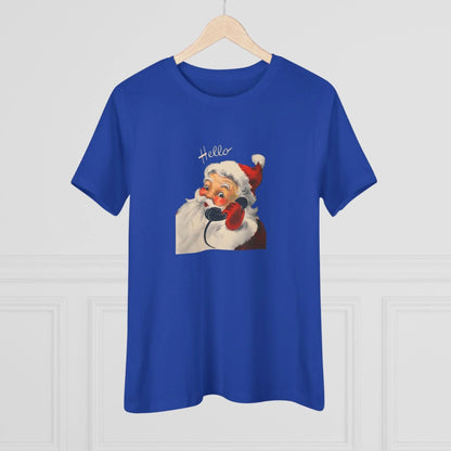 Santa's Calling to say Hello - Women's Tee - Whippie's