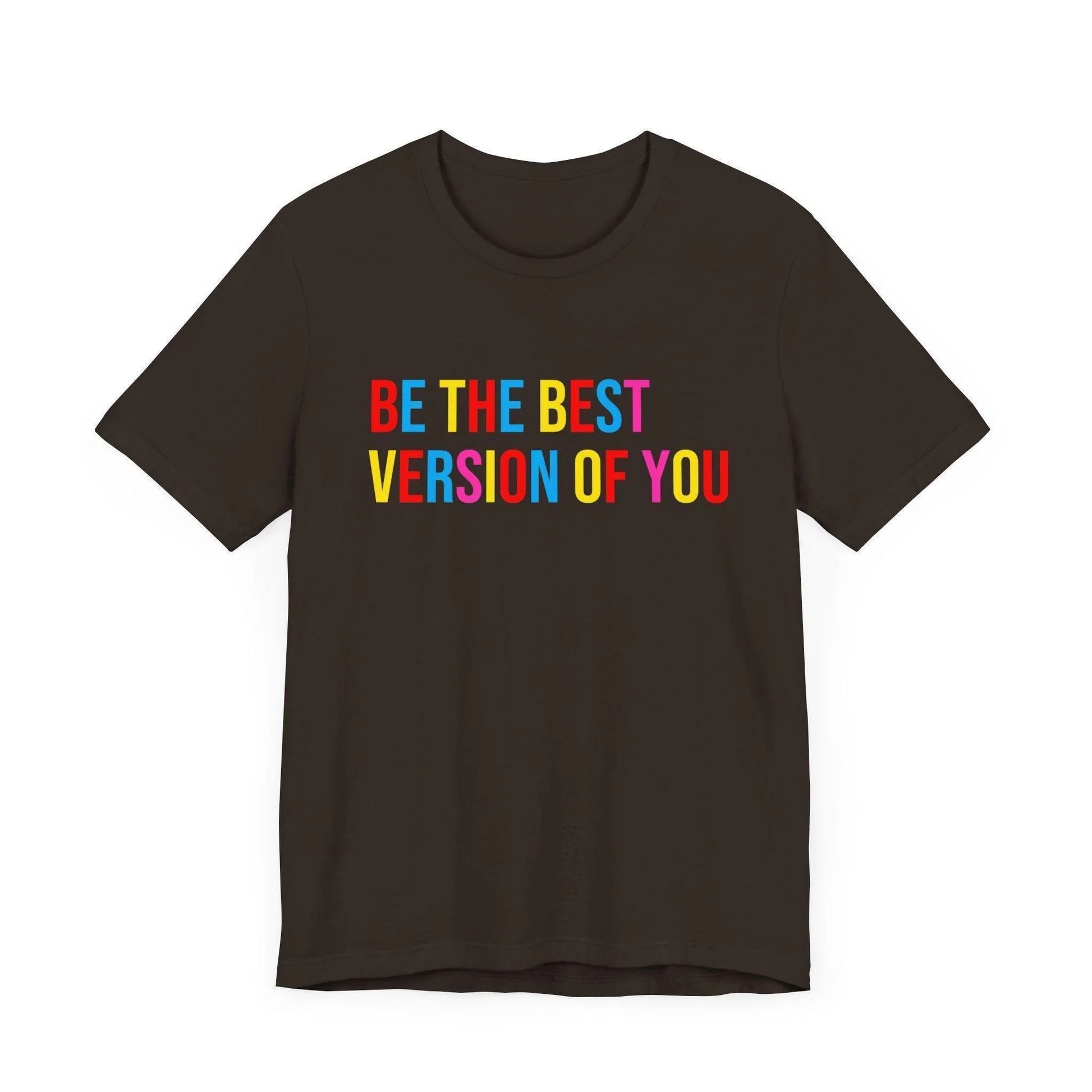 ✨ BE THE BEST VERSION OF YOU ✨ Unisex Jersey Tee 🌈 - Whippie's