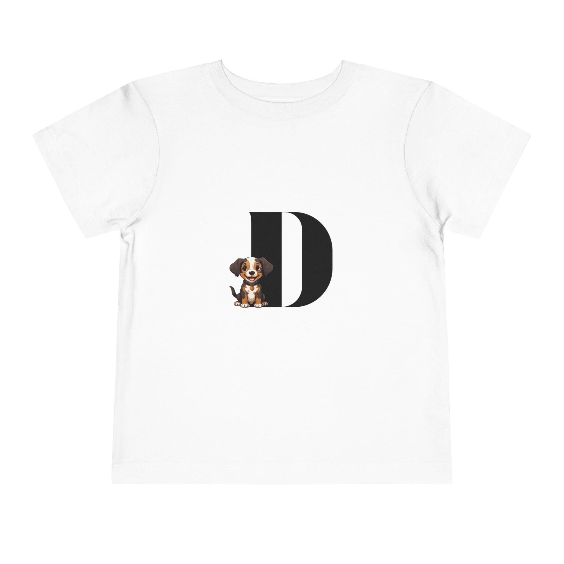 Alphabet Adventures: Letter D - Dog Toddler T-shirt - Whippie's