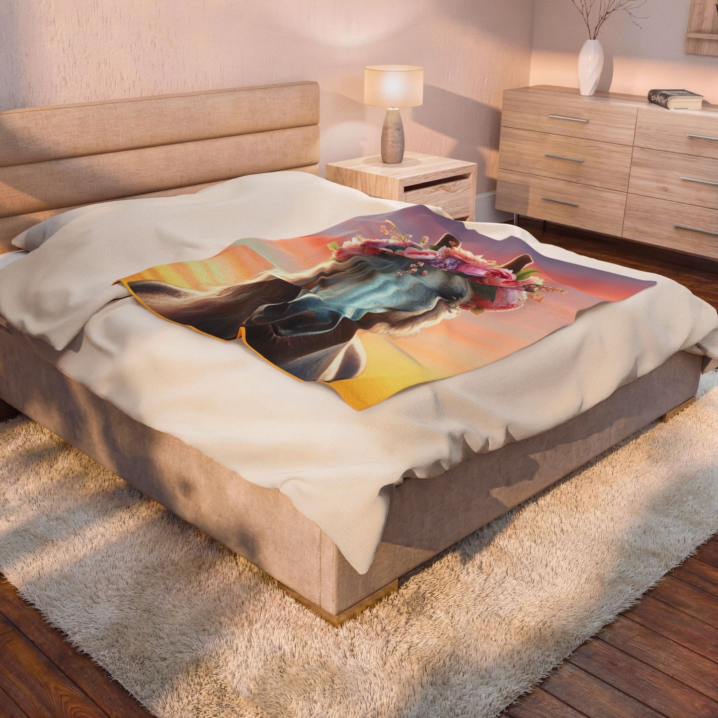 Horse Blanket | Horse Dreams Velveteen Blanket