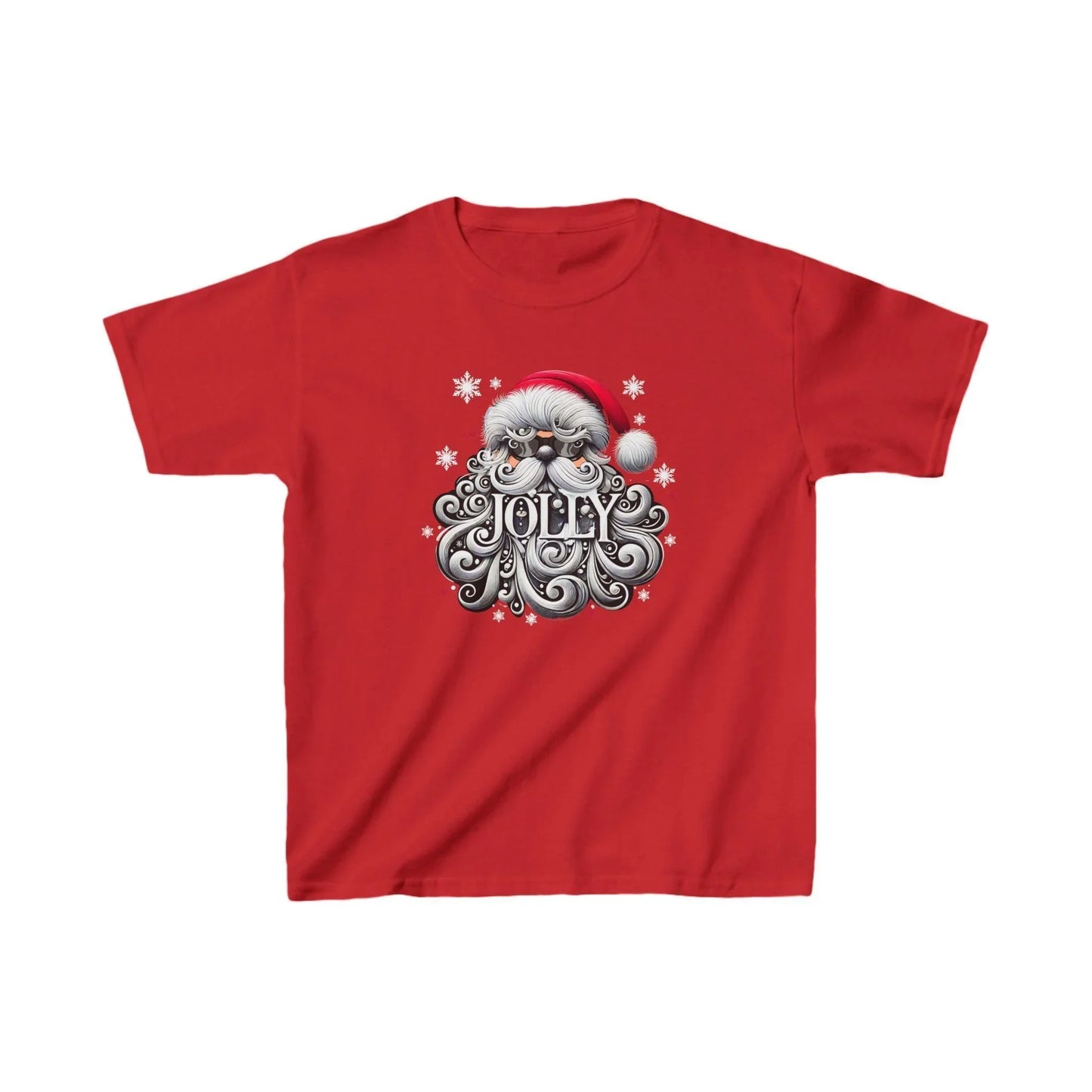 Jolly Santa 😎🎅 - Kids Unisex Heavy Cotton Tee - Whippie's