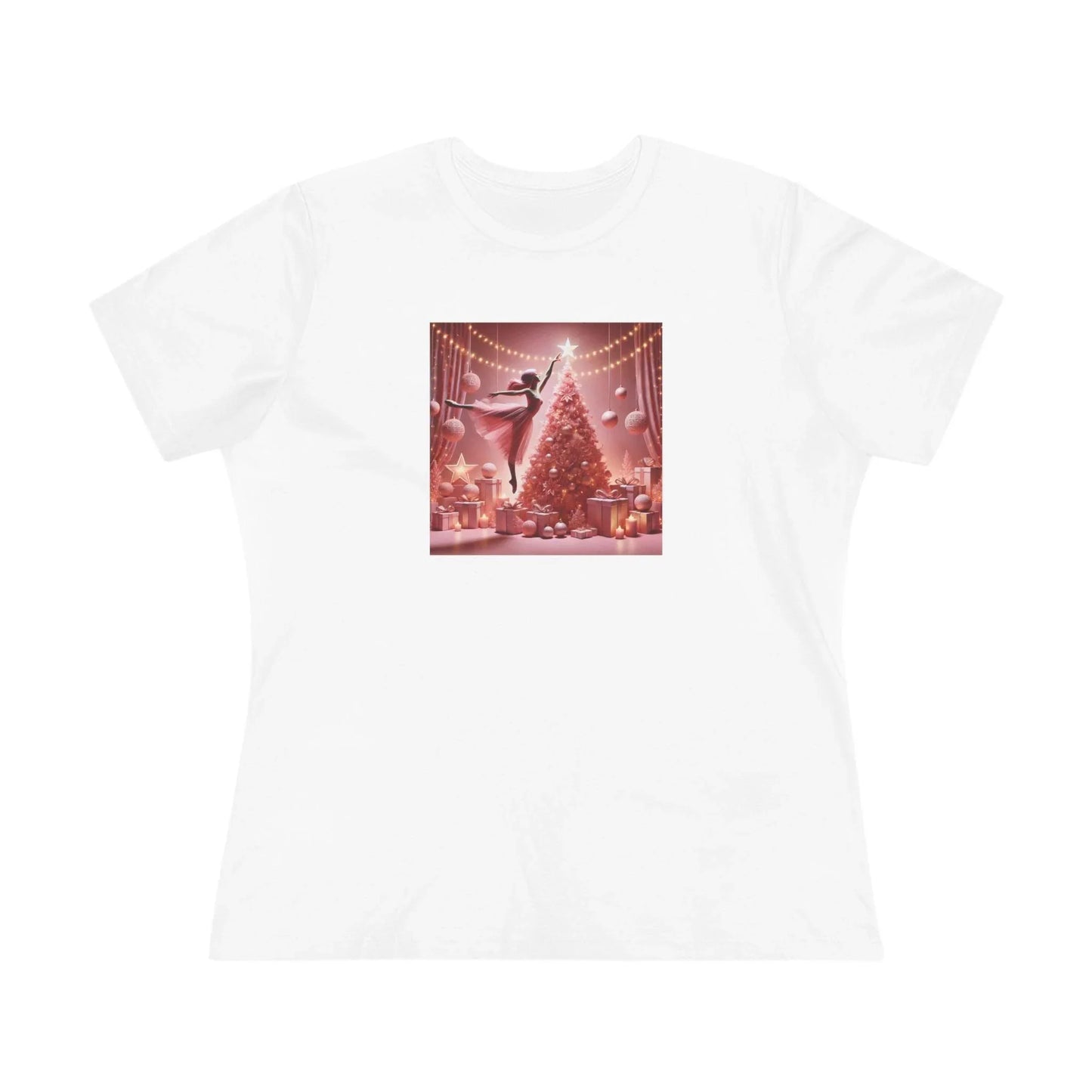 Pink Leap into the Holidays - Women's Softstyle Tee - Whippie's