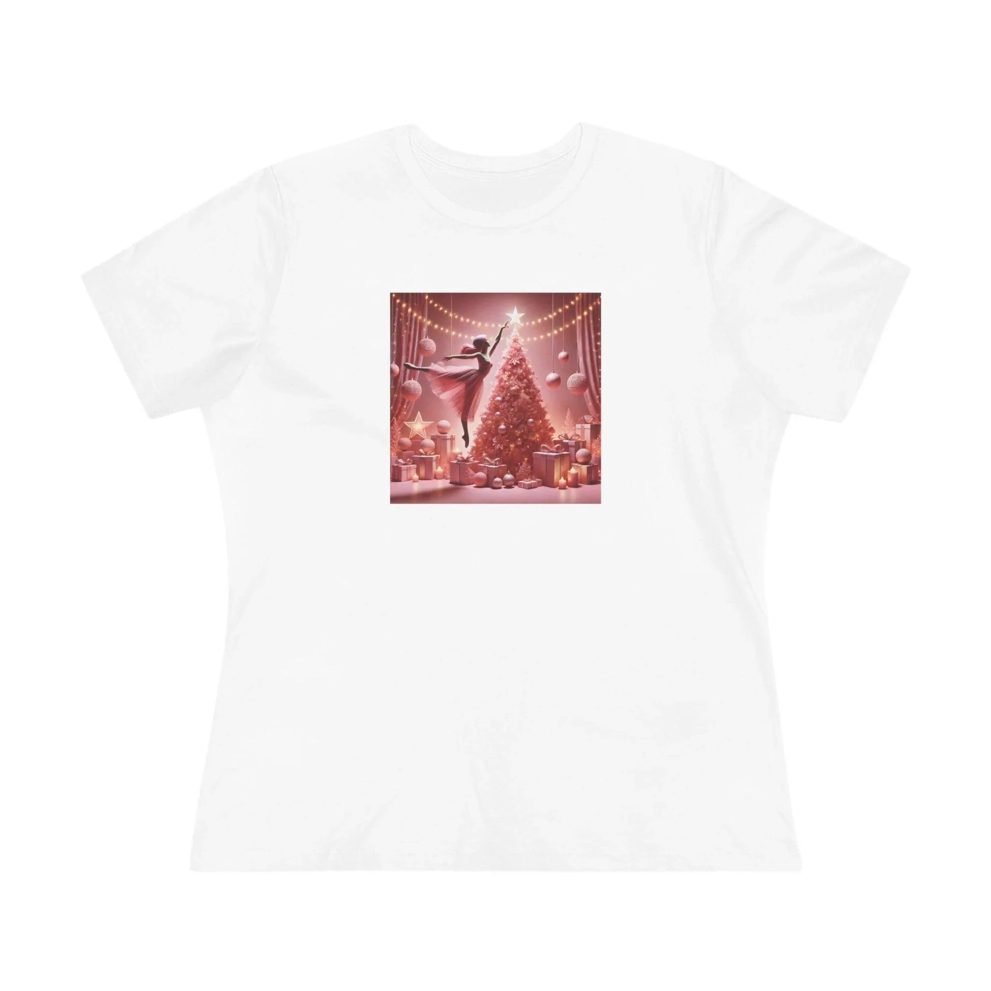 Pink Leap into the Holidays - Women's Softstyle Tee - Whippie's
