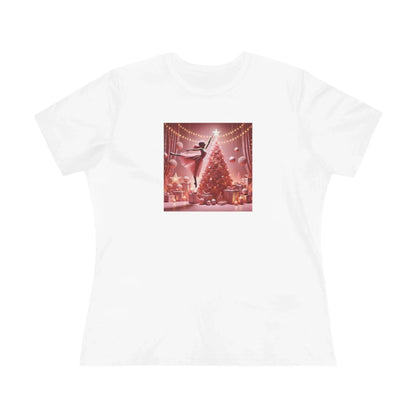 Pink Leap into the Holidays - Women's Softstyle Tee - Whippie's