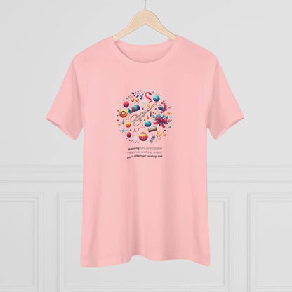 Snow Globe - Uncontrollable Urge to Craft - Women's Softstyle Tee - Whippie's