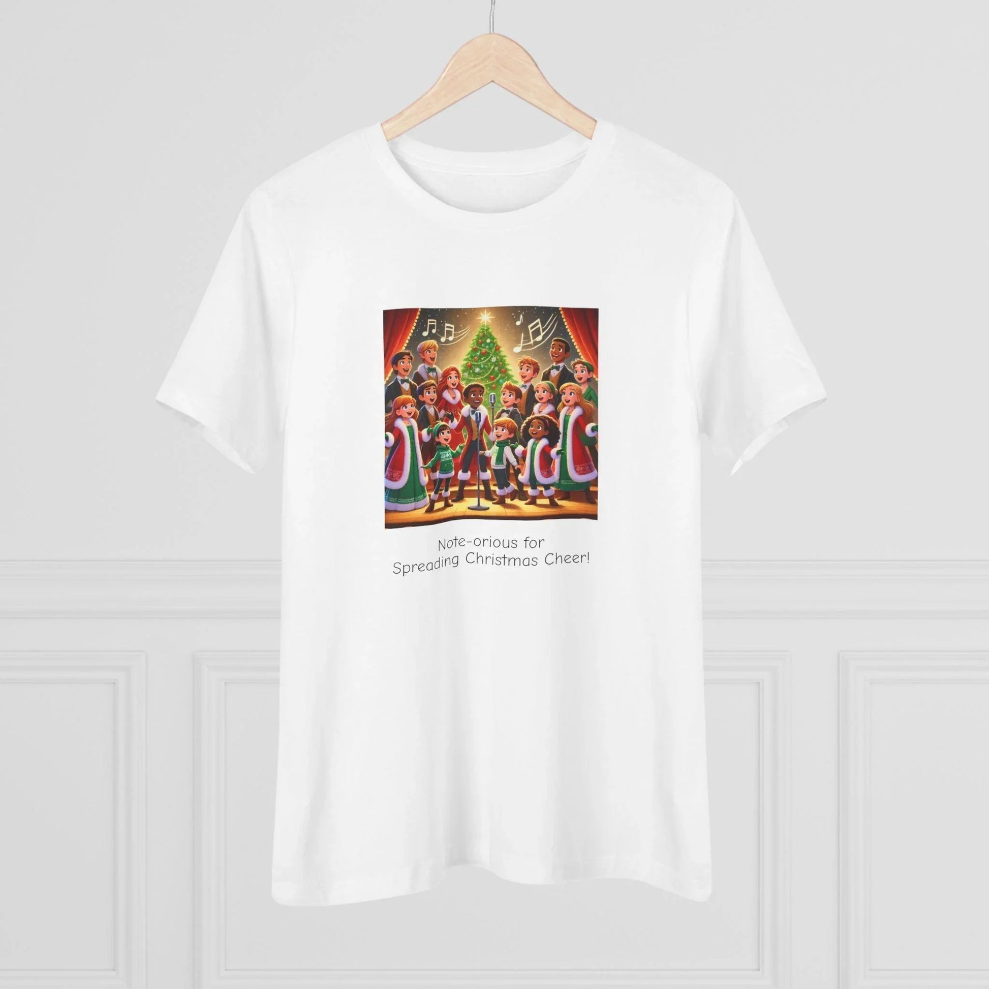 Note-orious for Spreading Christmas Cheer! - Women's Tee - Whippie's