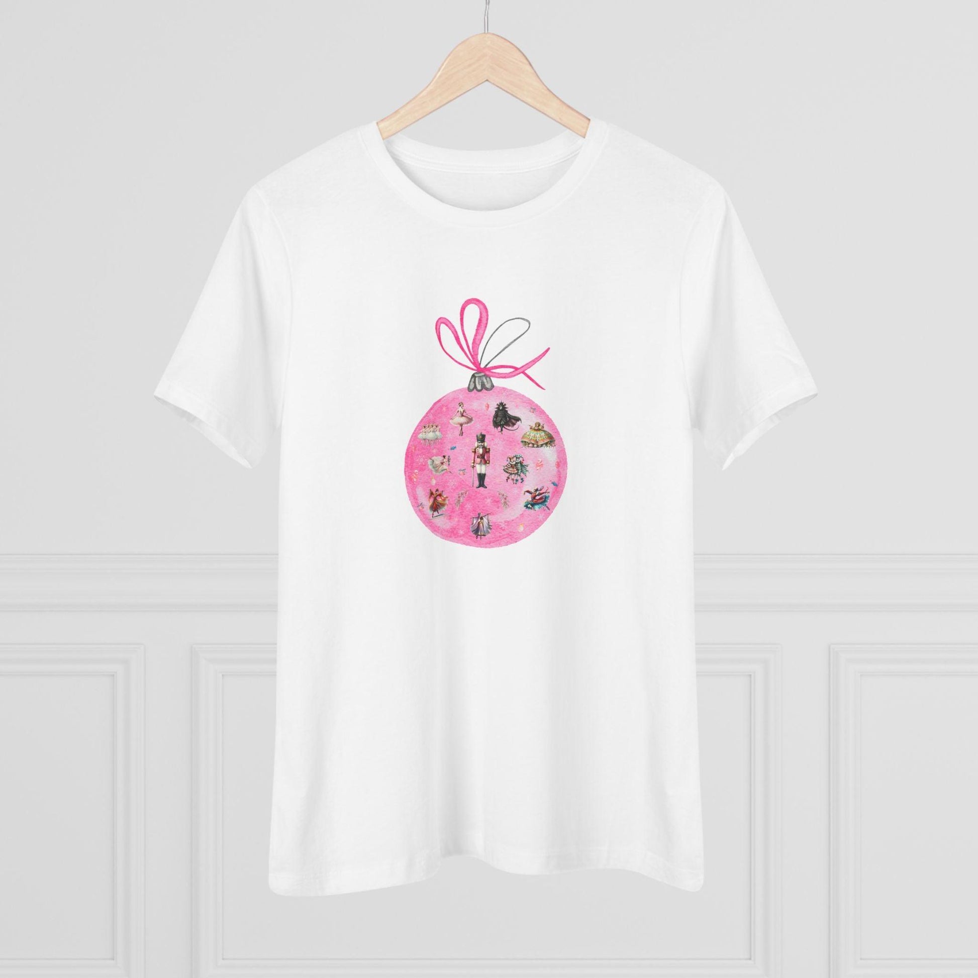 Nutcracker Ornament - A Whimsical Winter Wonderland! 🎄✨ Women's Softstyle Tee - Whippie's