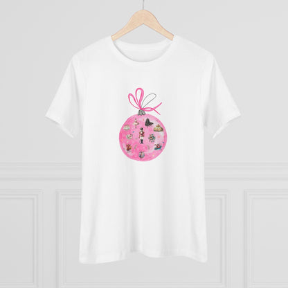 Nutcracker Ornament - A Whimsical Winter Wonderland! 🎄✨ Women's Softstyle Tee - Whippie's