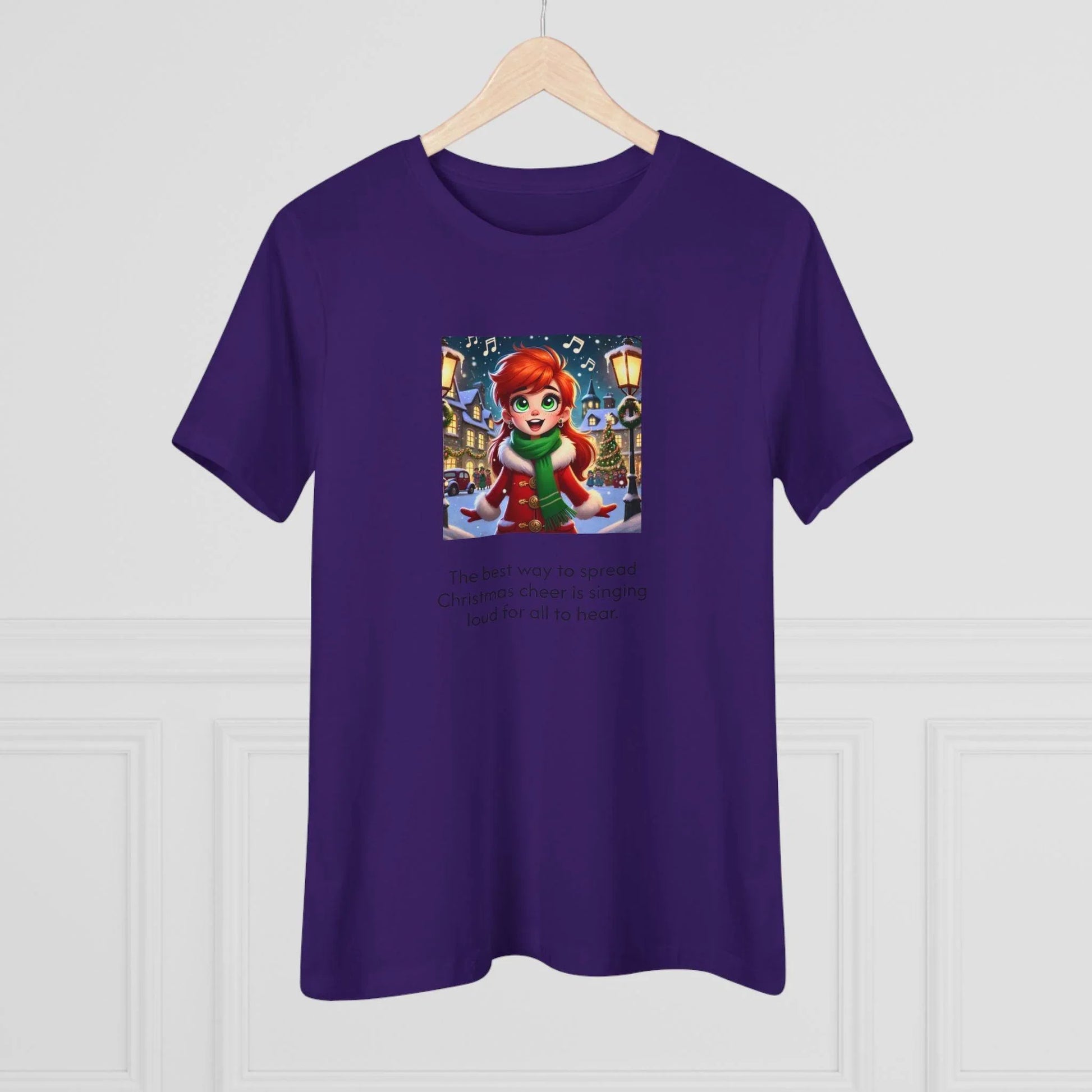 Caroler - Christmas Cheer - RHB Girl - Women's Tee - Whippie's
