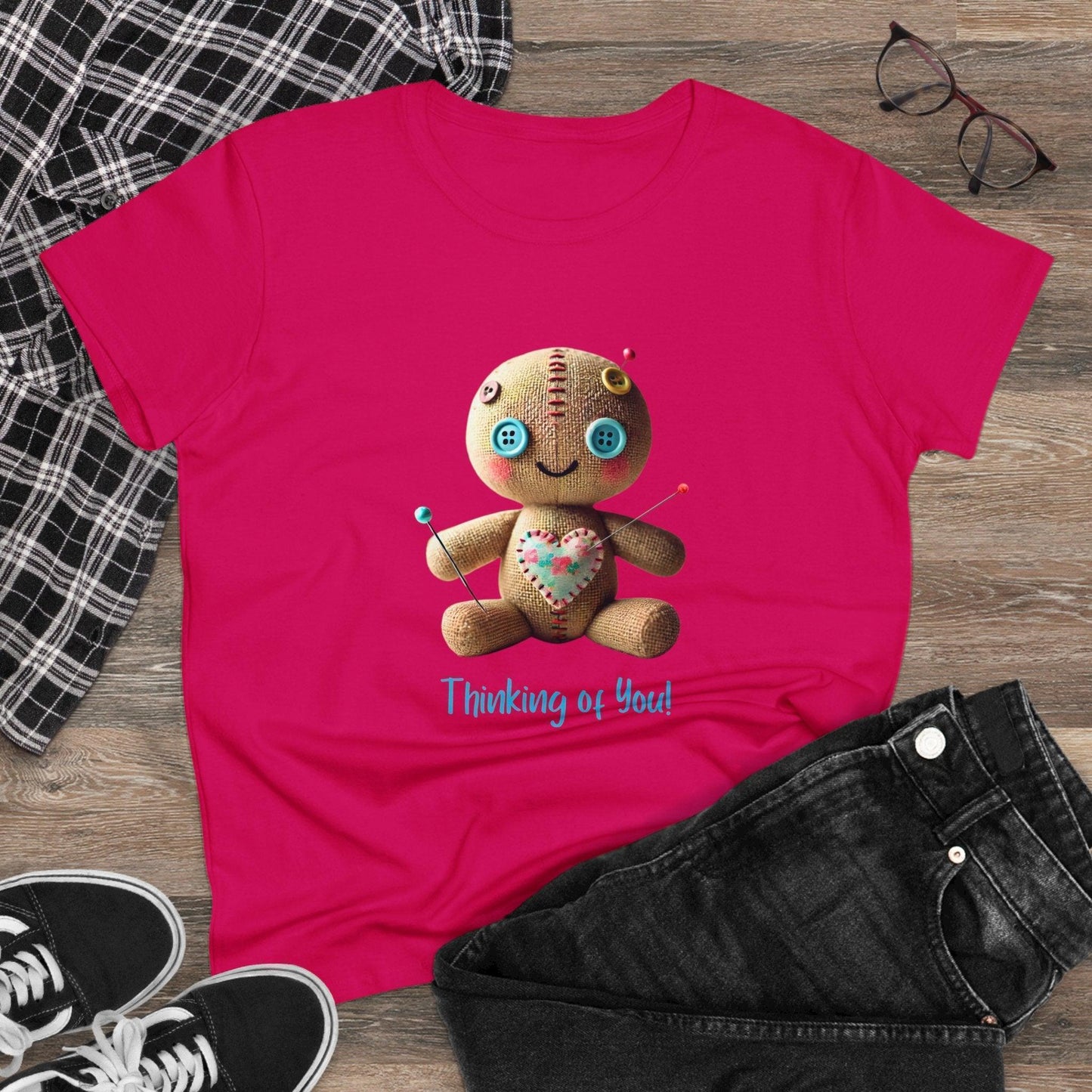 😈 Thinking of You... 😉 Women's Tee ✨ A little prickly, but full of love! - Whippie's