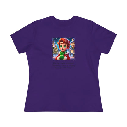 Caroler - Christmas Cheer - RH Boy - Women's Tee - Whippie's