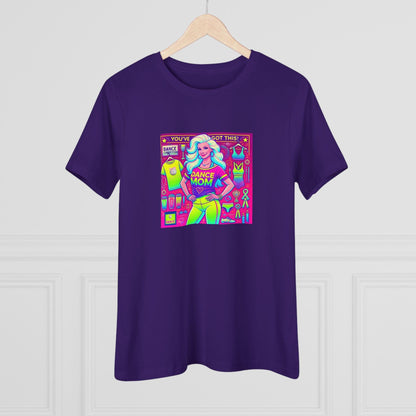 Dance Mom Magic (White Hair) - A Colorful Celebration 🌈 - Women's Softstyle Tee - Whippie's