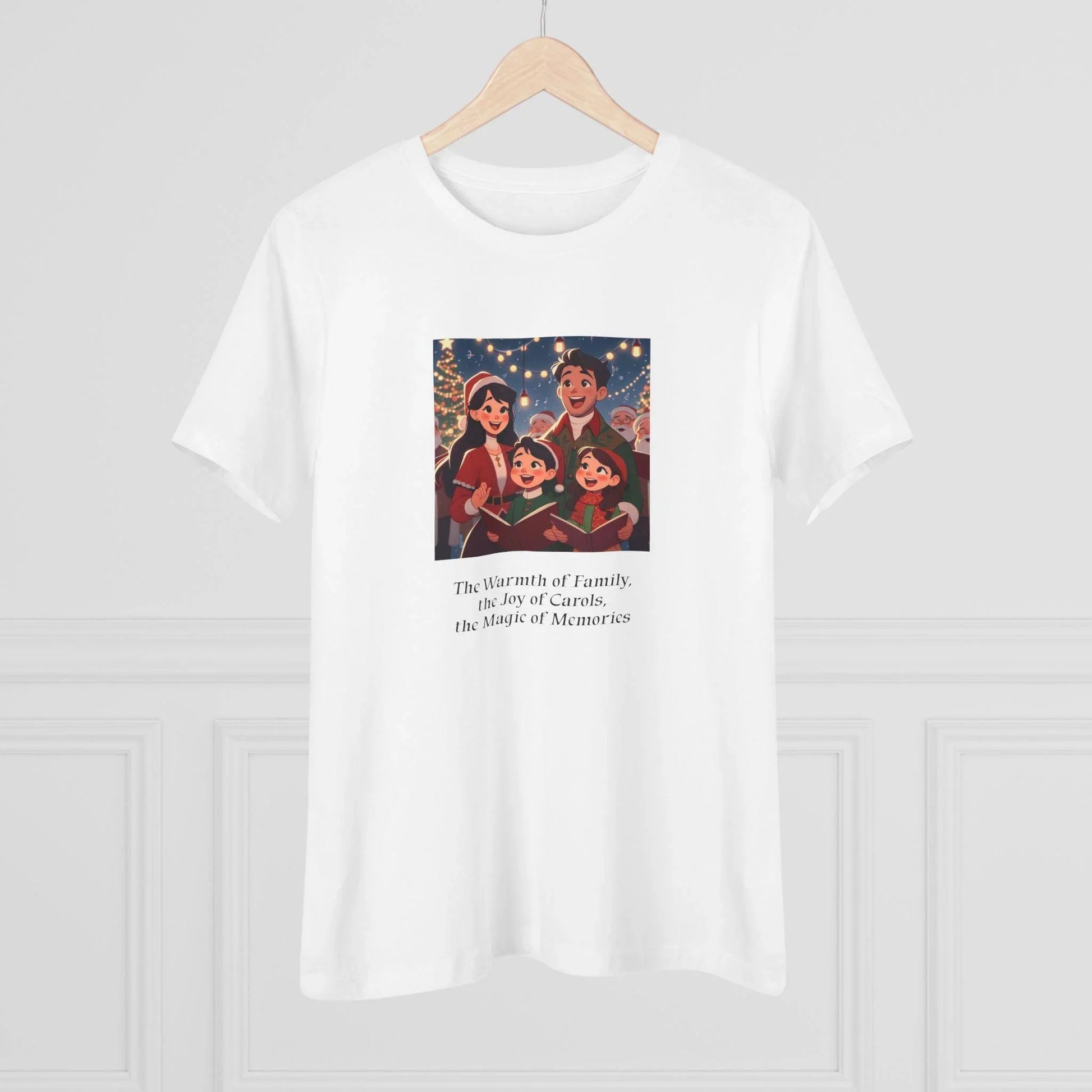 The Warmth of Family, the Joy of Carols, the Magic of Memories - Women's Tee - Whippie's
