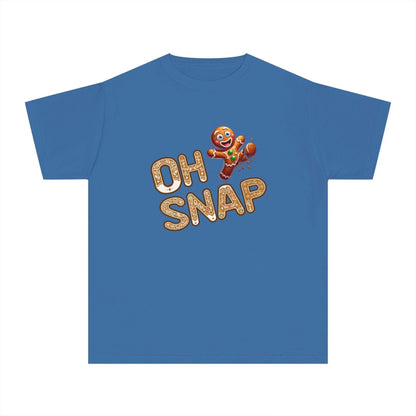 🍪 Oh Snap! 🍪 Youth Midweight Tee - Gingerbread Man Sweet Mishap! - Whippie's