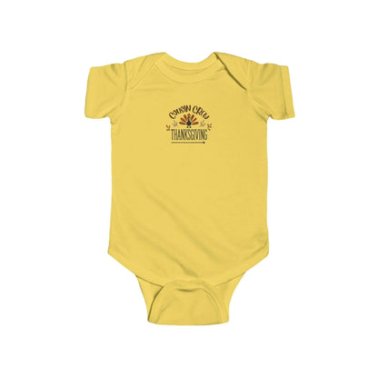 Thanksgiving Cousin Crew - Infant Fine Jersey Bodysuit - Whippie's
