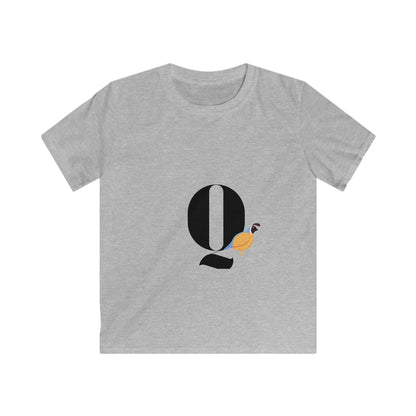 Alphabet Adventures: Letter Q - Quail Youth T-Shirt - Whippie's