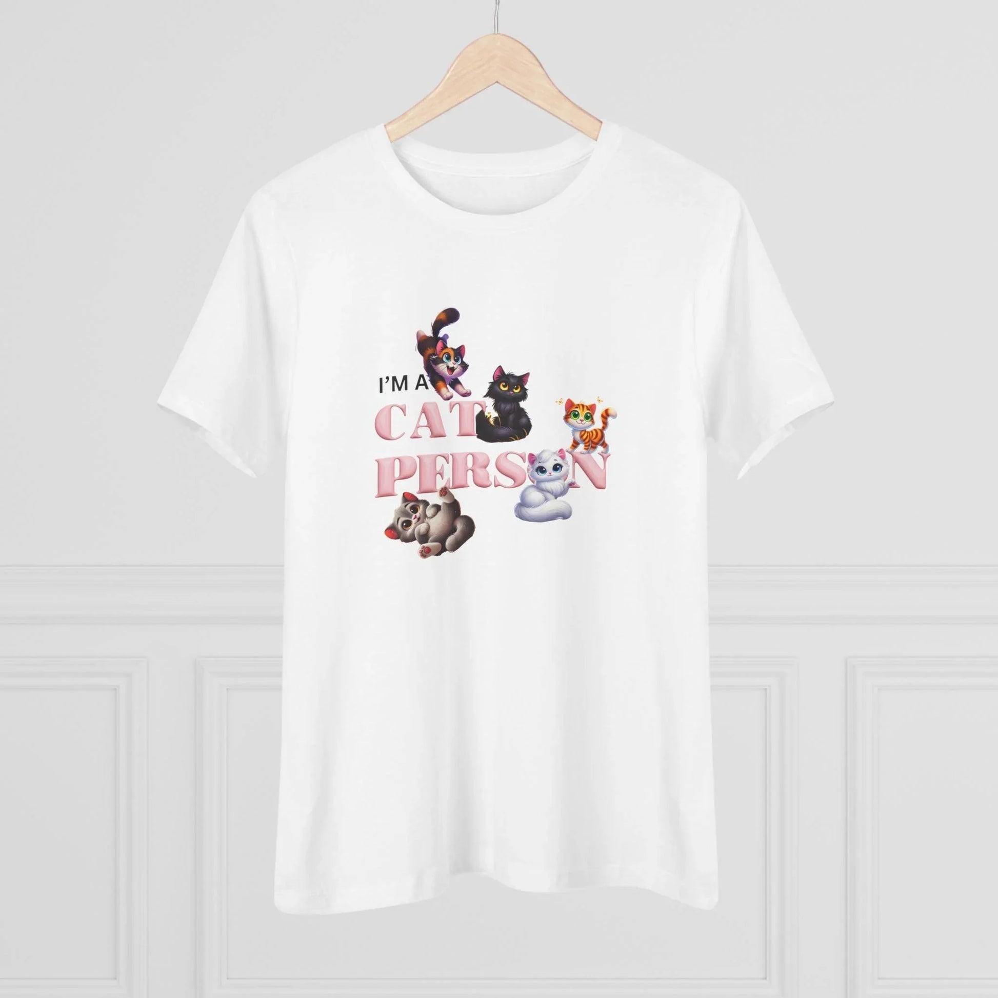 🐱 I'm a Cat Person 🐈 Unisex Jersey Tee ❤️ Show your purr-sonality! - Whippie's