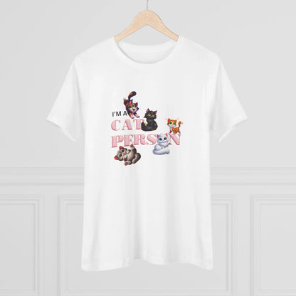🐱 I'm a Cat Person 🐈 Unisex Jersey Tee ❤️ Show your purr-sonality! - Whippie's