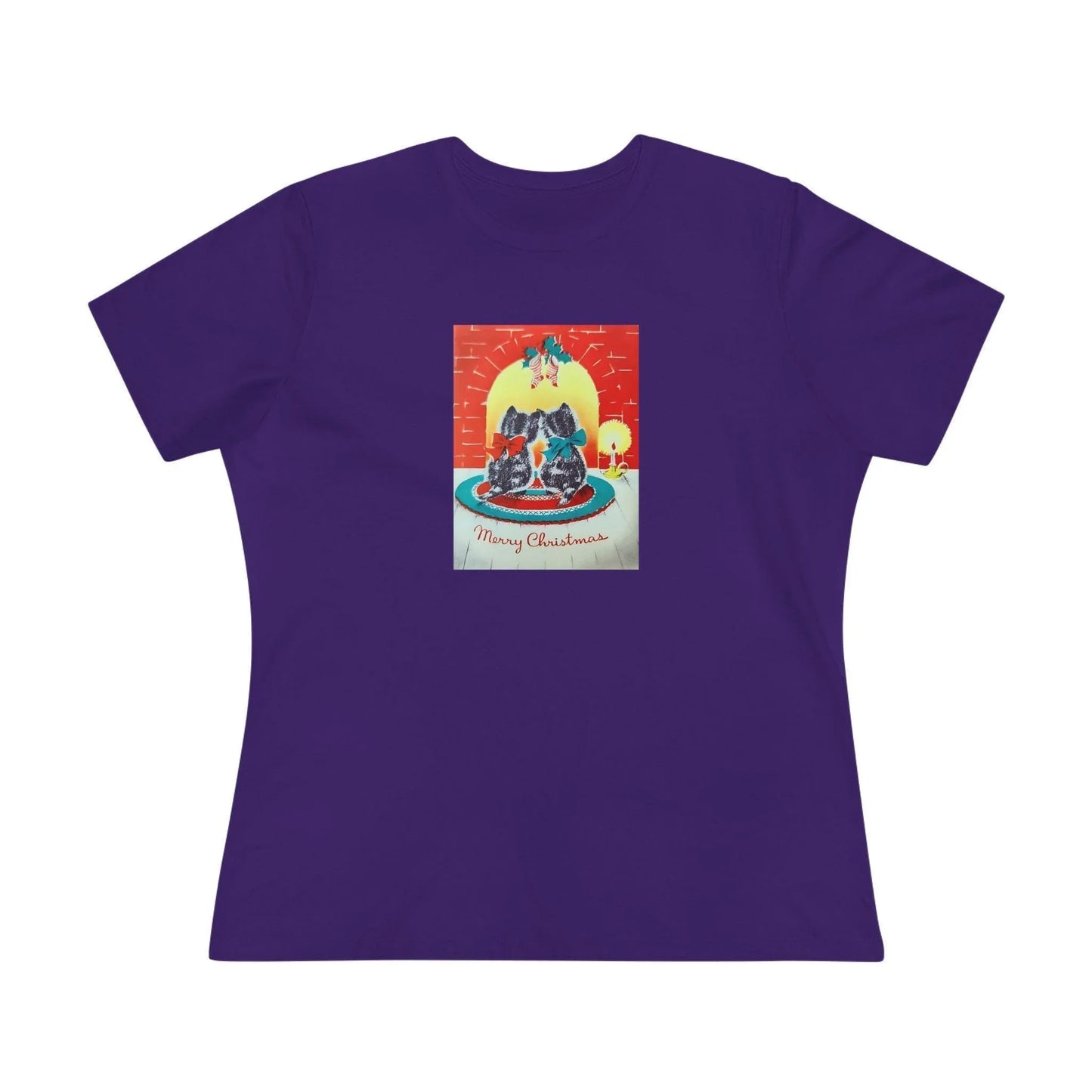 Merry Christmas Kittens - Women's Tee - Whippie's