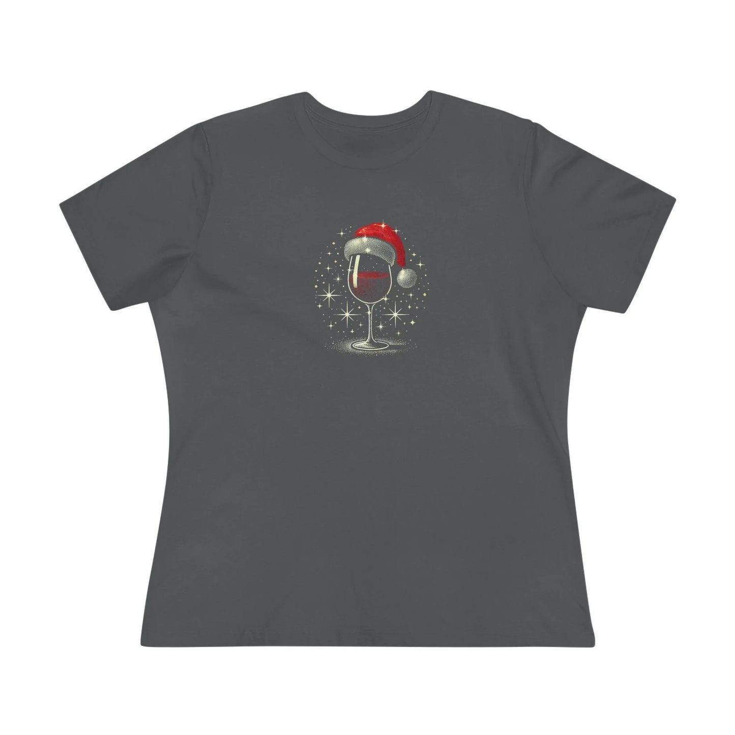 Wine & Christmas Cheer- Women's Softstyle Tee - Whippie's