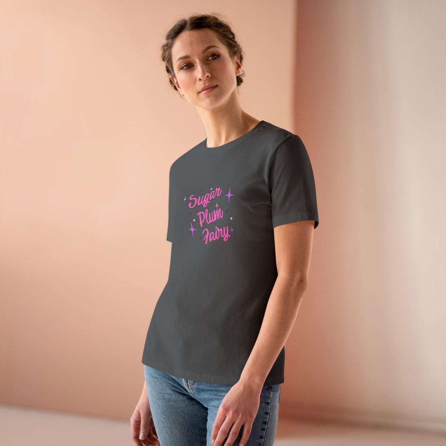 Sugar Plum Fairy - Dance Through the Holidays! ✨🩰 Women's Softstyle Tee - Whippie's