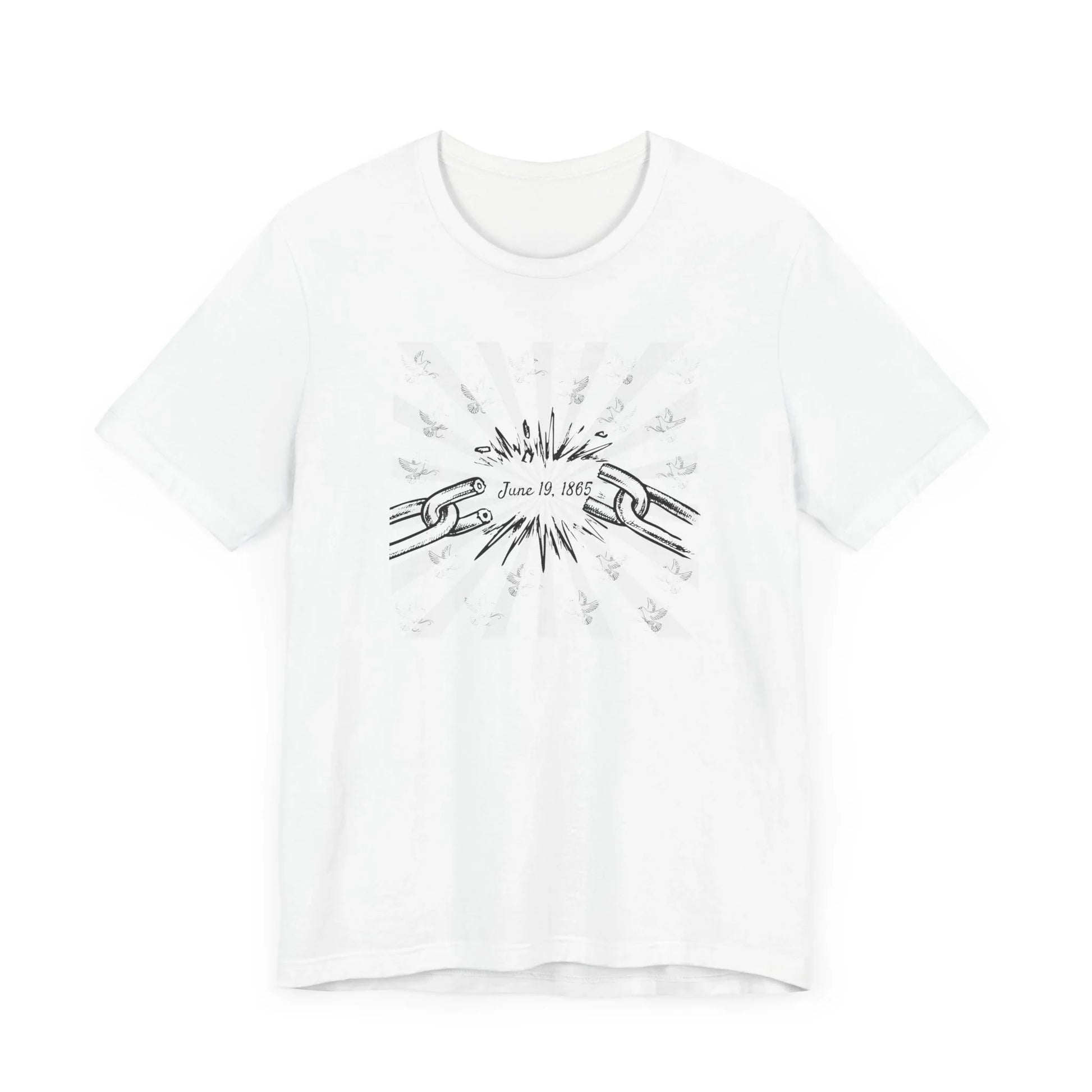 Juneteenth: Celebrating Freedom, Inspiring Peace Unisex Tee - Whippie's