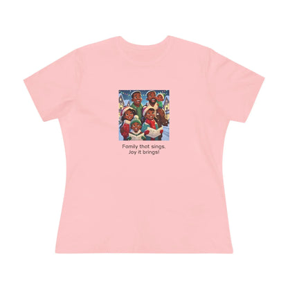 Family that sings, joy in brings! - Women's Softstyle Tee - Whippie's