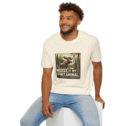 Moose is my Spirit Animal - Unisex T-Shirt - Whippie's