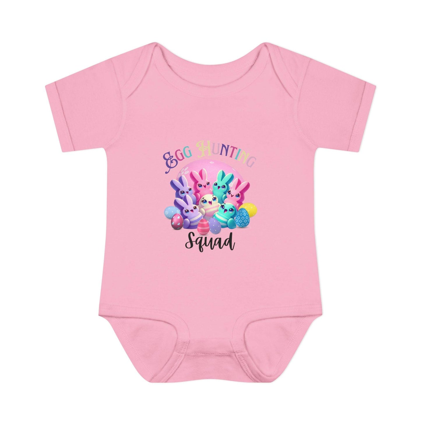 Egg Hunting Squad Baby Onesie - 🐣🐰 Hop into Easter Fun! 🐰🐣 - Whippie's