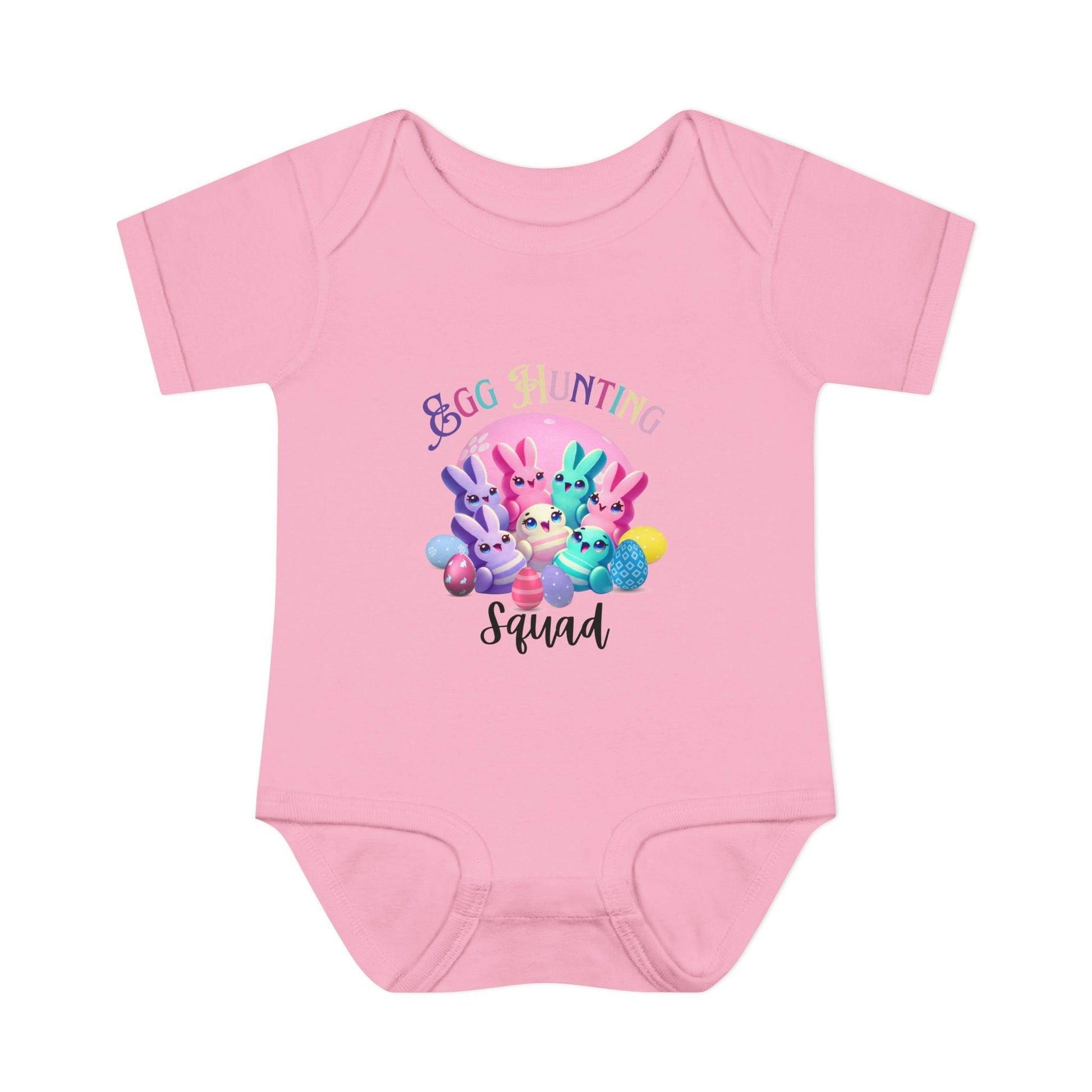 Egg Hunting Squad Baby Onesie - 🐣🐰 Hop into Easter Fun! 🐰🐣 - Whippie's