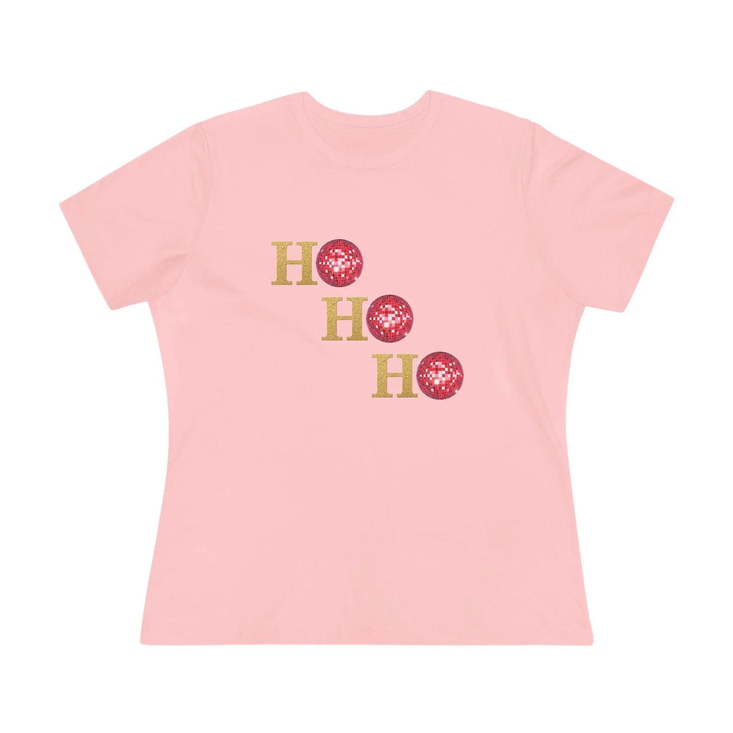Ho Ho Ho ✨ Women's Softstyle Tee (with Disco Ball O's!) - Whippie's