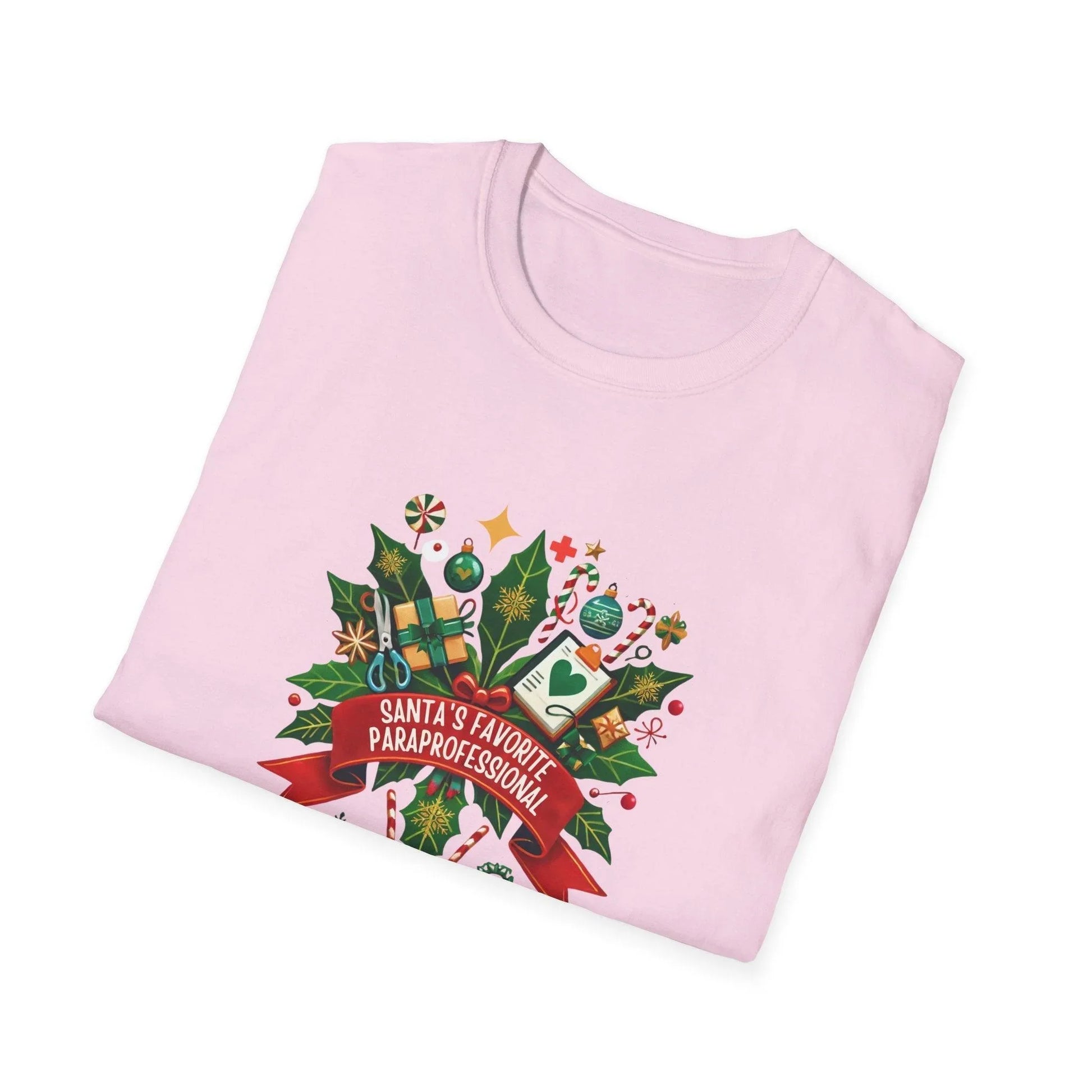 Santa's Favorite Paraprofessional Unisex Tee ✏️🎅 - Whippie's