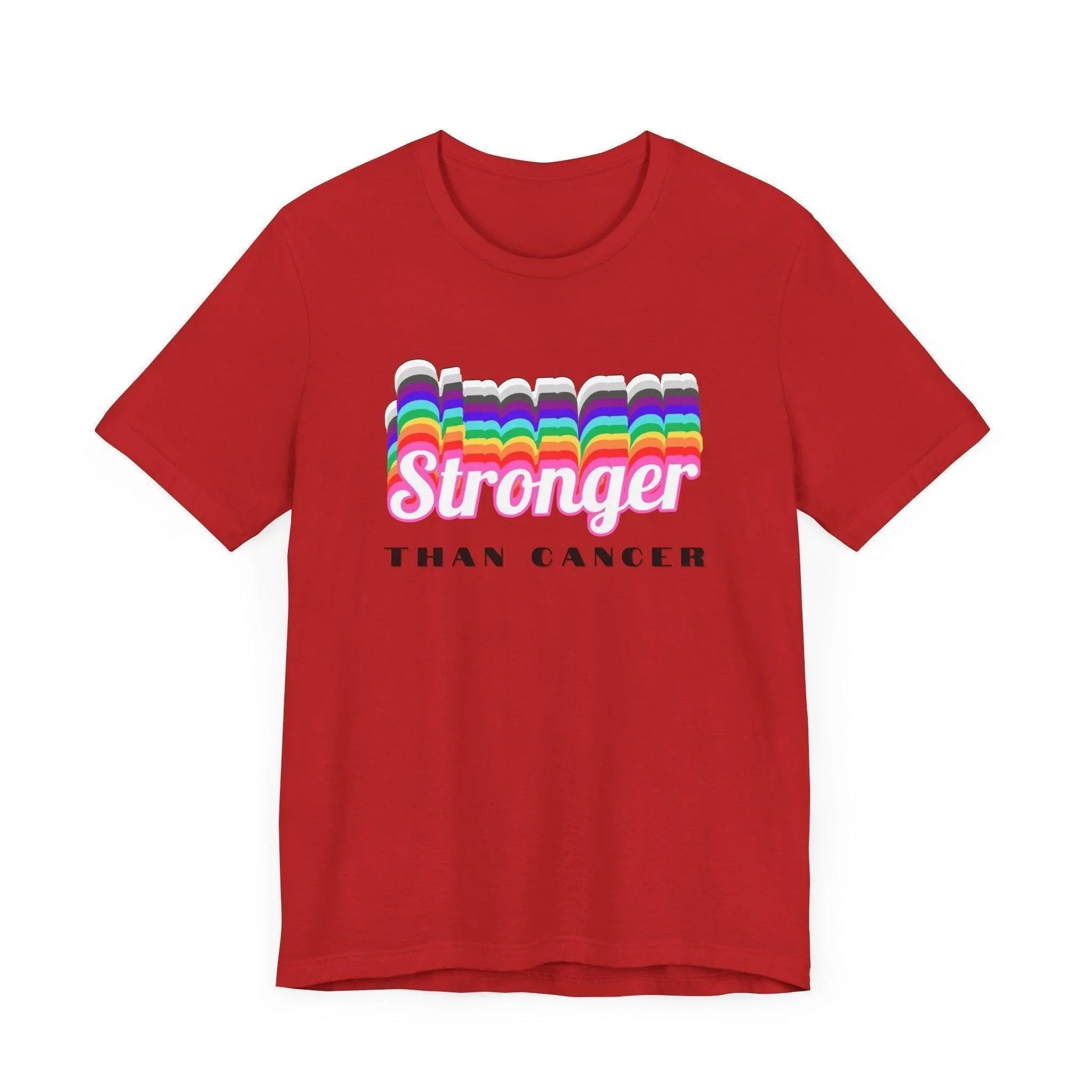 💪 Stronger Than Cancer 🎗️ Unisex Jersey Tee ✨ Show your support, wear your strength. - Whippie's