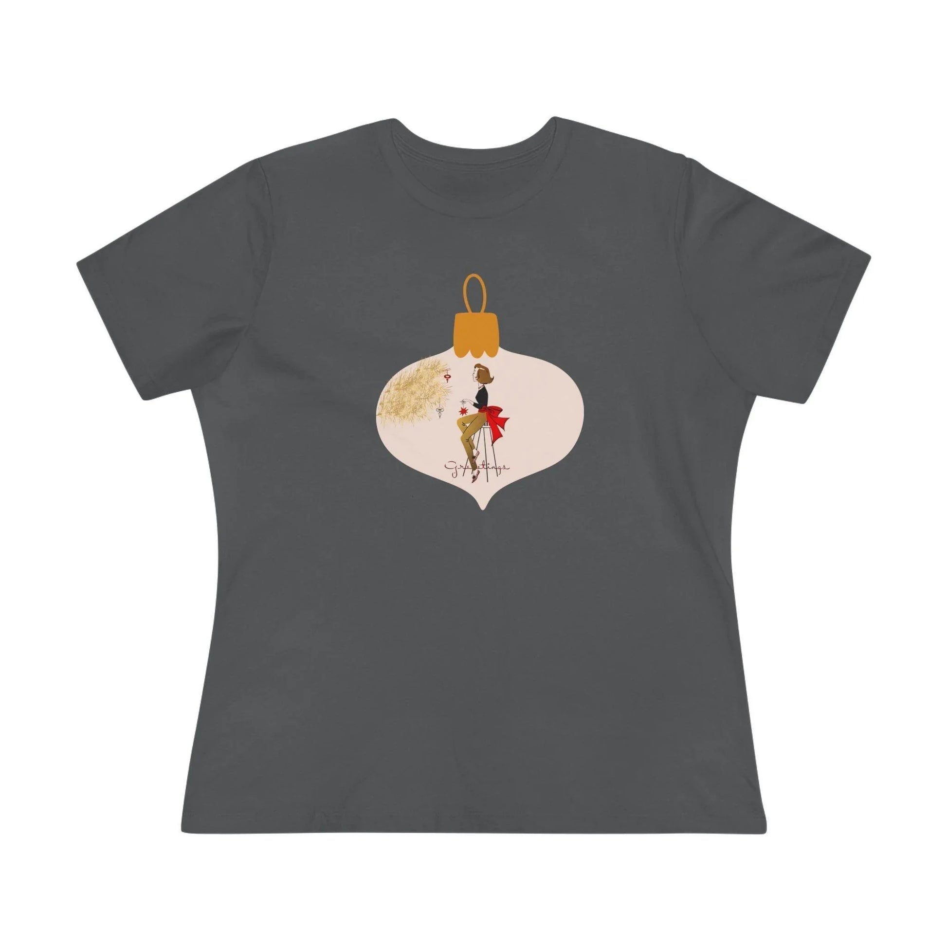 Retro Tree Decorating - Women's Tee - Whippie's