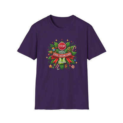 Santa's Favorite Crossing Guard Unisex Tee 🛑🎅 - Whippie's