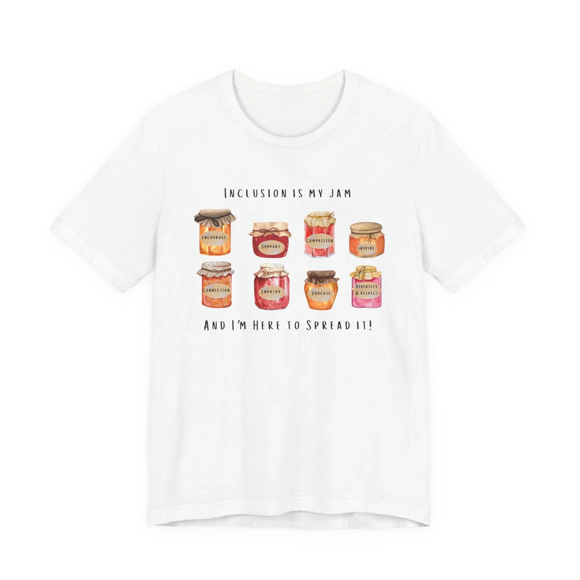 Inclusion Is My Jam Unisex Tee - Spread Kindness! - Whippie's