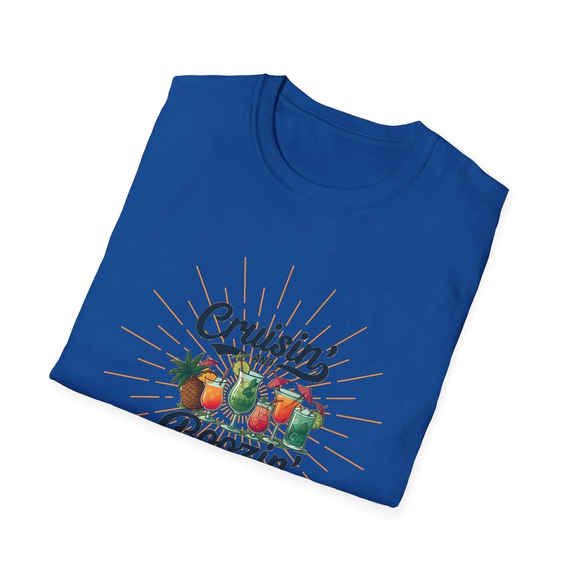 Cruisin' and Boozin Unisex Tee 🛳️🍹 - Whippie's
