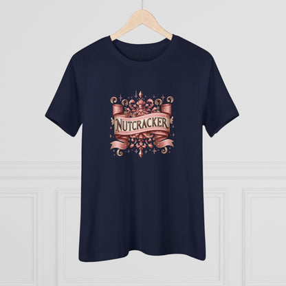 Nutcracker Crest - A Classic Christmas 🎄 - Women's Softstyle Tee - Whippie's