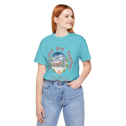 Jolliest Christmas School Tee - Personalizable Title