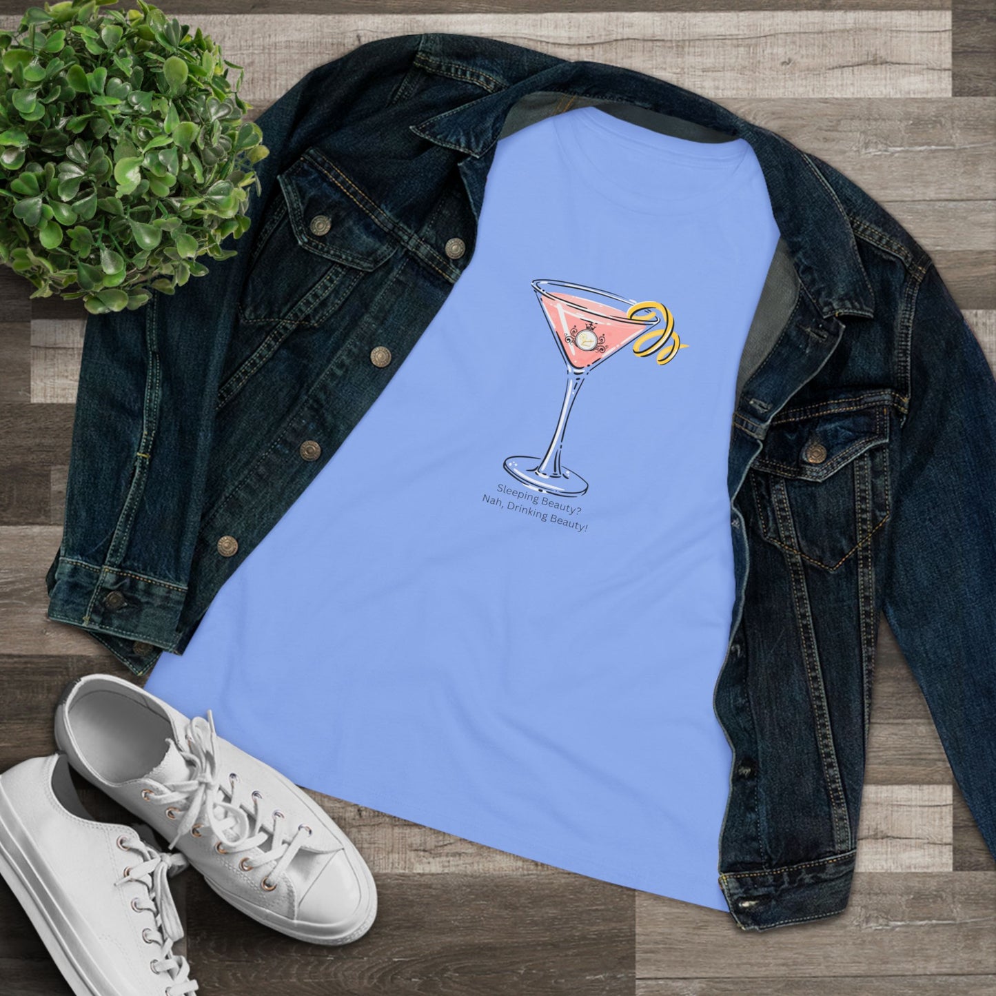 Sleeping Beauty Cocktail Shirt - Nah, Drinking Beauty!