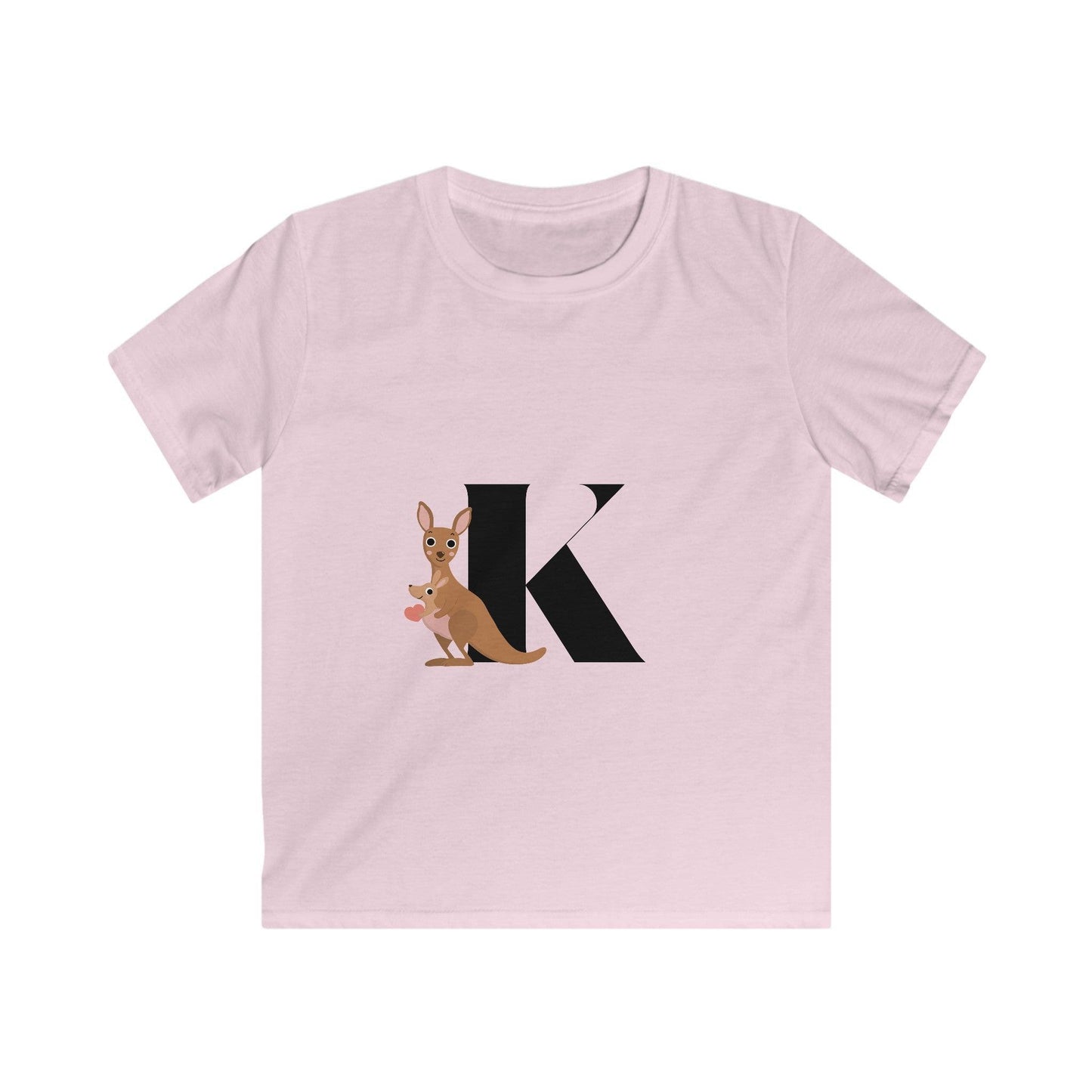 Alphabet Adventures: Letter K - Kangaroo Youth T-Shirt - Whippie's