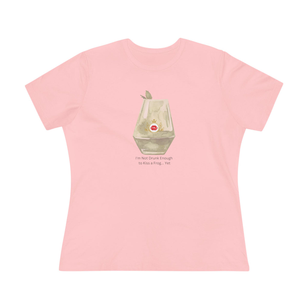 Frog Cocktail Shirt - I’m Not Drunk Enough to Kiss a Frog Yet