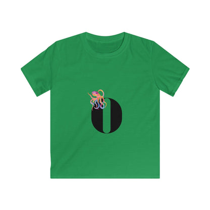 Alphabet Adventures: Letter O - Octopus Youth T-Shirt - Whippie's