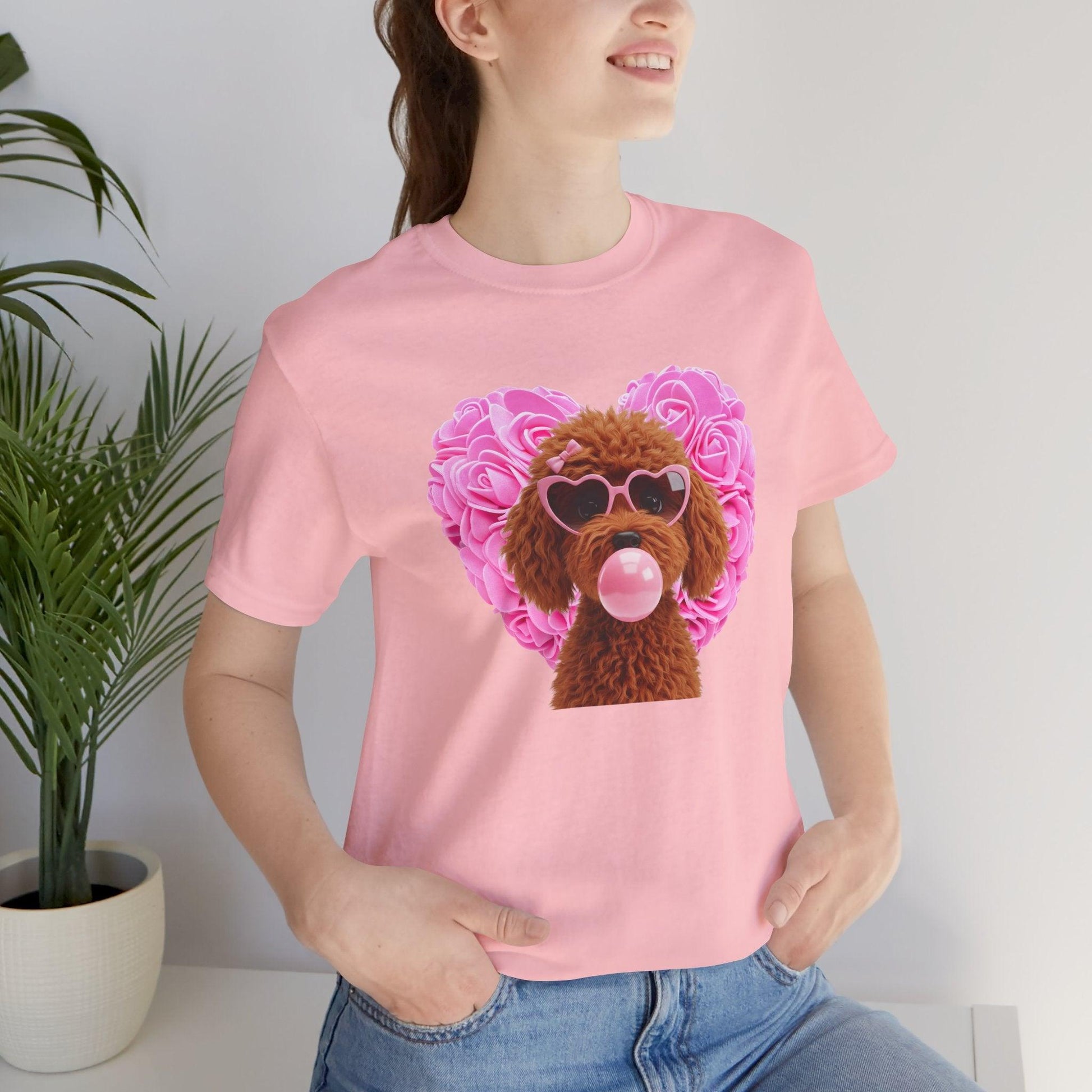 Doodle Love Unisex Jersey Tee - 💖 Cuteness Overload! 💖 - Whippie's